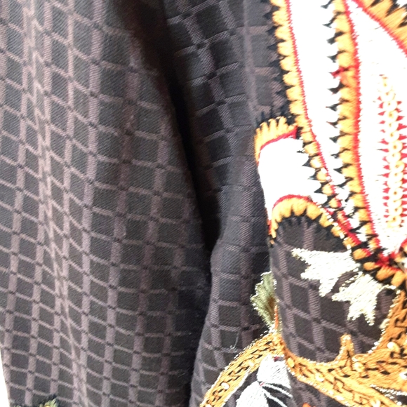 Draper's and Damon's Brown Embroidered Jacket - Picture 7 of 8